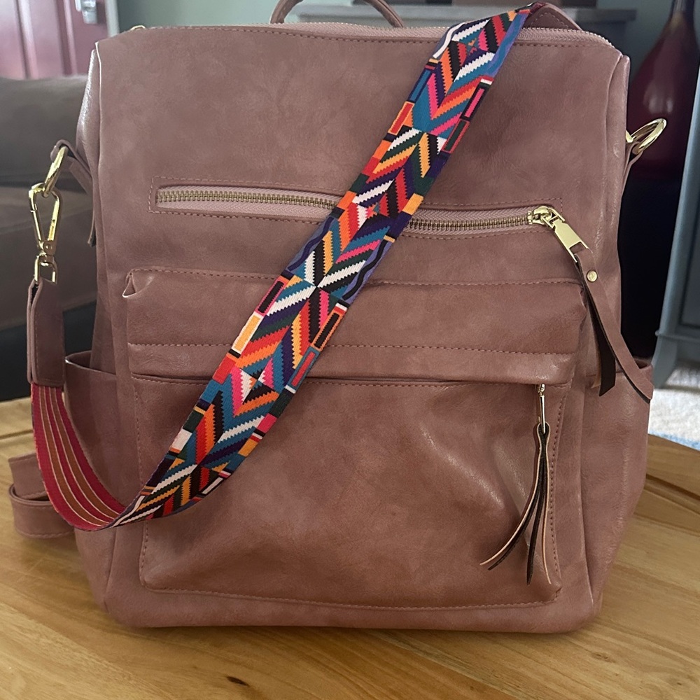 NWOT Boutique Backpack with Removable Shoulder Strap